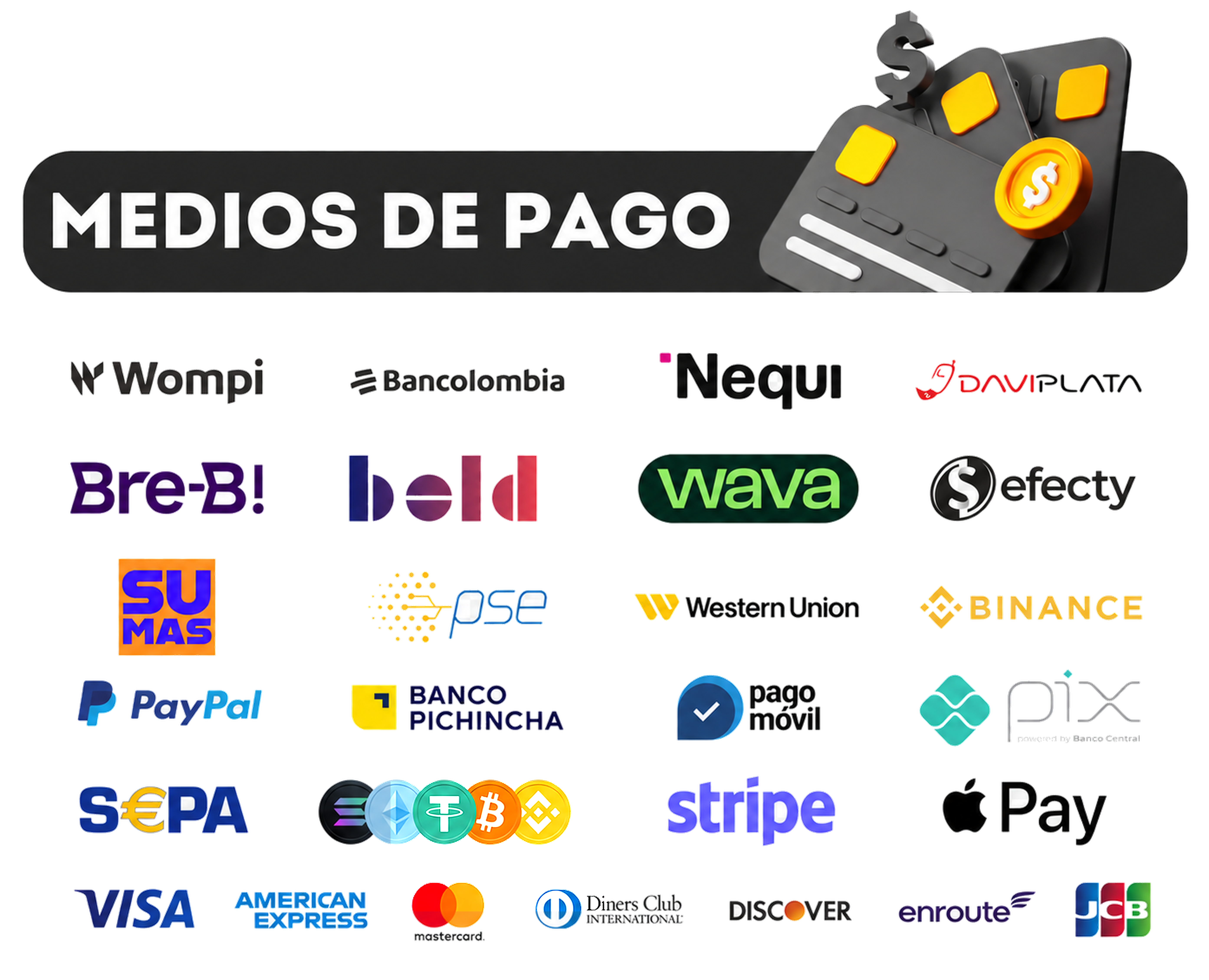 Métodos de pago